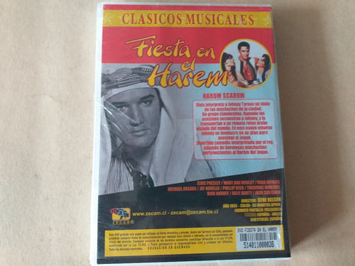 Dvd Pelicula Elvis Presley/ Fiesta En El Harem