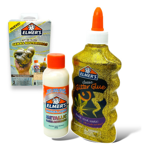 Kit Slime Gemas Misteriosas Elmers /tcamp