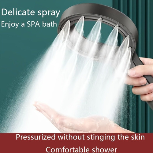 2× Cabezal Ducha Con Diseño Alta Presión Y Ahorro Agua