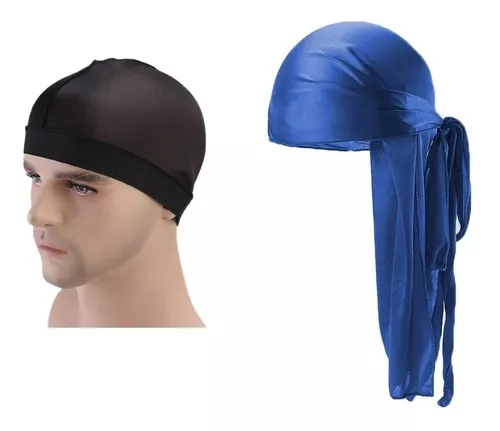 Bandana Touca Durag Waves Várias Cores Protege Cabelo