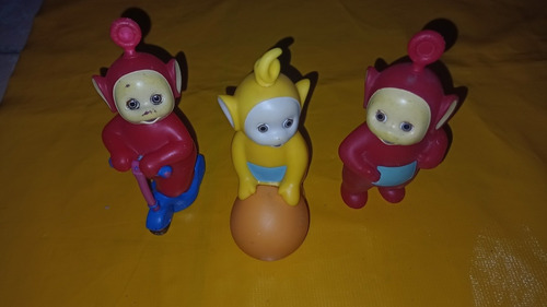 3  Figuras De Los Teletubiees Juguetes