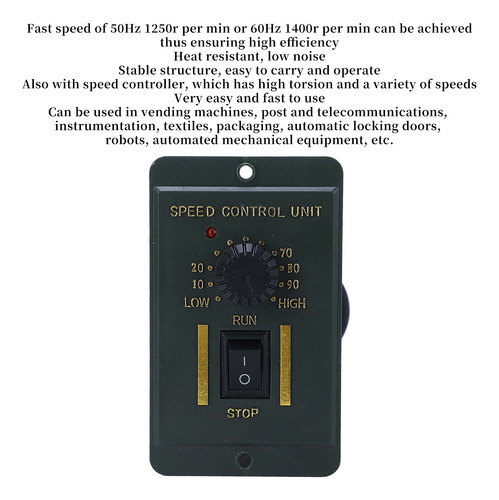 Kit De Controlador De Motor Con Engranajes, 6 W, Alta Torsió