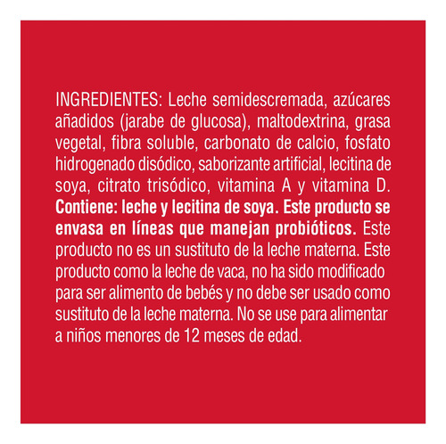Bebida En Polvo A Base De Leche Nestlé Carnation Polvo 1.3kg