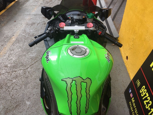 Imagem 5 de 7 de Kawasaki Ninja Zx10 1000 Verde 2012