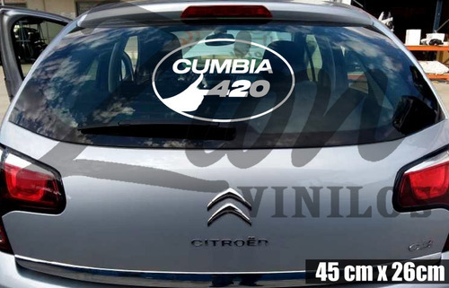 Vinilo Decorativo Auto Tuning Cumbia 420