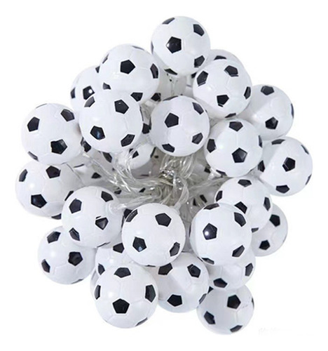 T 2 Cadenas De Luces Led Para Balones De Fútbol, 40 Luces