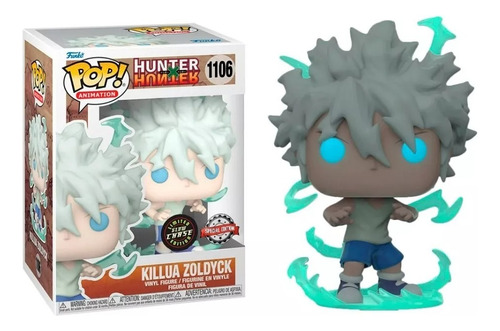 Funko Pop Animation Killua Zoldyck #1106 Hunter X Chase Glow