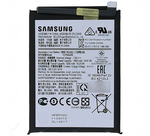 Bateria Pila Samsung A02s A025 5000mah Tienda