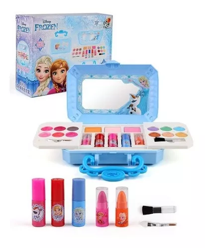 Maleta de Maquiagem Princesas - Elsa ou Branca - Brinca Mundo Loja