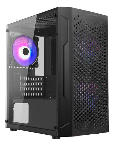 Gabinete Gamer Balam Rush Artic Mini Torre 3 Fan Br-936118