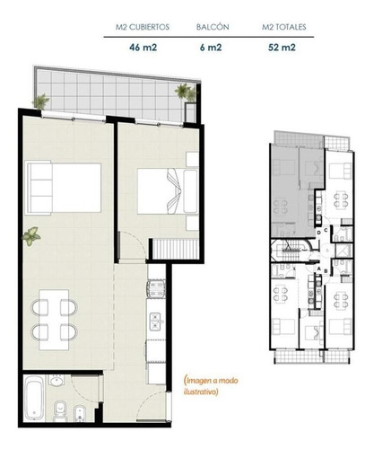 Imagen 2 de 3 de Departamento En El Emprendimiento Miller 3085
