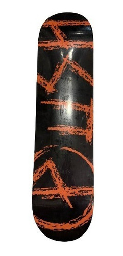 Imagem 1 de 1 de Shape Skate Maple Push Serie Colors Preto 7.75