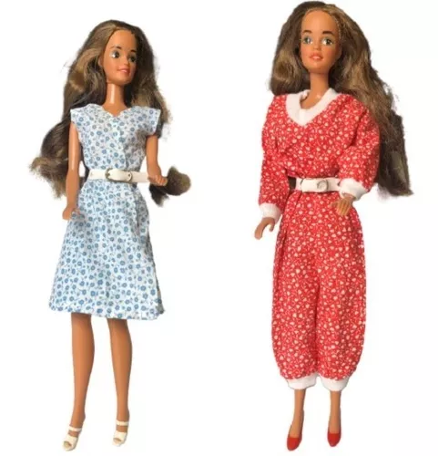 Lindo Vestido Vermelho + Sapato Para Boneca Barbie - Roupa