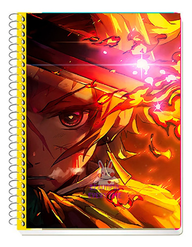 Cuaderno Profesional Demon Slayer 100 Hojas  Mod-0104