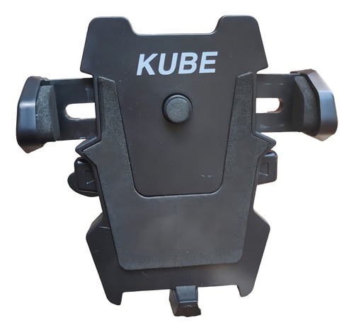 Soporte Celular Kube Auto Ajustable Rejilla Ventilación 360º Color Negro