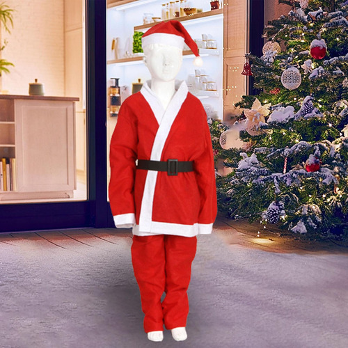 4 Disfraz De Papá Noel Para Niños Con Niño De 4 A 6 Años