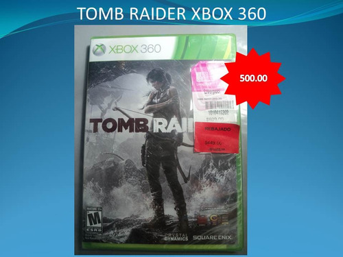 Tomb Raider Xbox 360