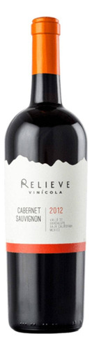 Vino tinto Cabernet sauvignon Relieve 2012 bodega Relieve Vinícola 750 ml