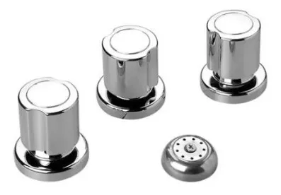 Griferia Para Bidet Con Transferencia 3 Agujeros Cromada