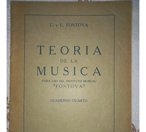 Fontova Teoría De La Música Libro 4 Ricordi (Usado)