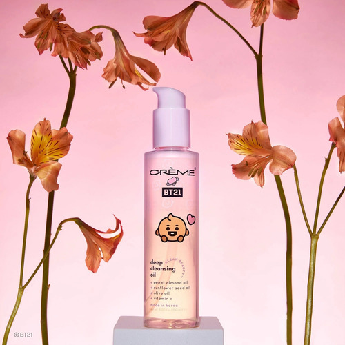 Set Cuidado Para Rostro Bt21 Limpieza + Sérum Cica Coreano
