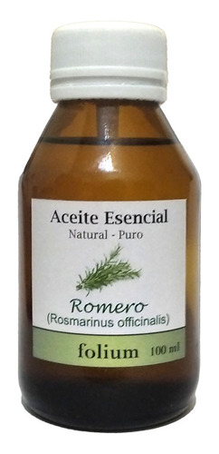 Aceite Esencial De Romero Natural Puro  Folium  100 Ml