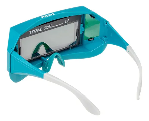 Lentes Gafas De Soldar Fotosensible Total Tsp9405 Color Turquesa Lisa