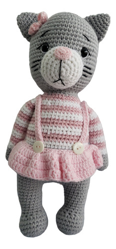 Peluche Crochet Gatico Ref. 00-9