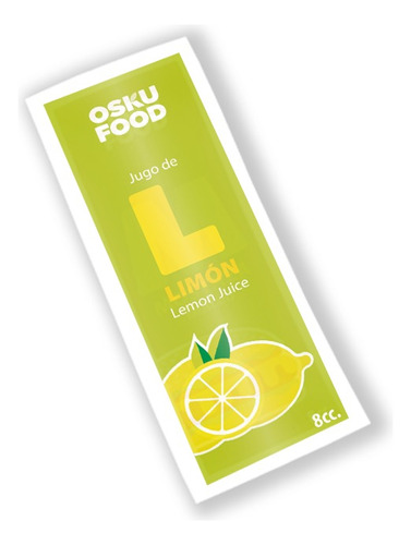 Limon Sachet Caja 300 Unidades