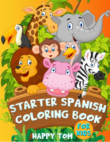 Libro: Libro De Colorear En Español Inicial Para Niños: 105