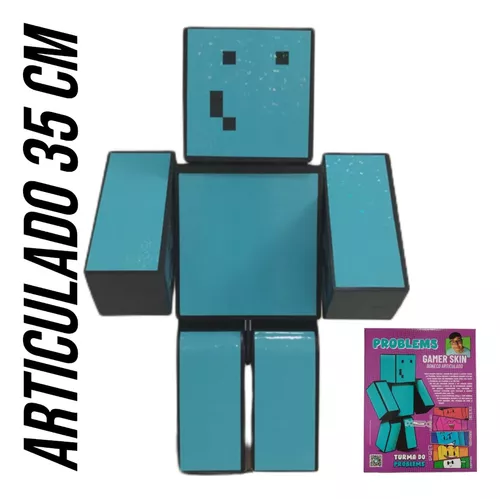 Boneco do geleia minecraft