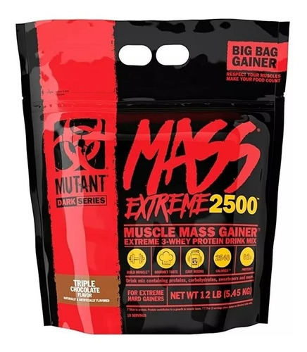 Mutant Mass Extreme 12 Lbs Masa Ganador De Masa Muscular