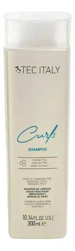 Tec Italy Shampoo Curls Limpieza Suave Para Rizos 300ml