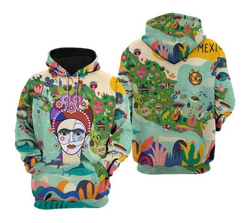 Zmshop Sudadera Con Capucha Frida Kahlo De Rivera