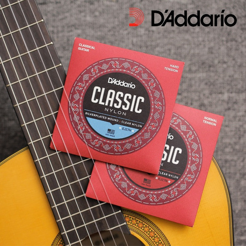 Funcionar temblor Horno Daddario Cuerdas Guitarra Criolla Clasica Ej27 Nylon Yulmar | MercadoLibre