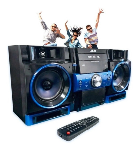 Minicomponente Hi-fi 50w Usb Aux Sd Mp3 Radio Am/fm
