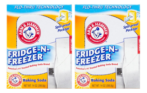 Arm & Hammer Absorbe Elimina Olores Heladeras Bicarbonato X2