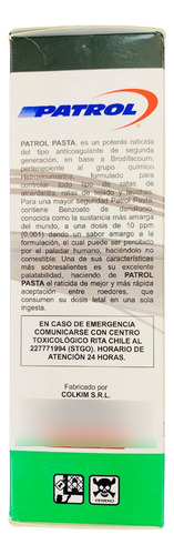 Pack Desratización Patrol Pasta 500g Todo Listo Para Usar(5)