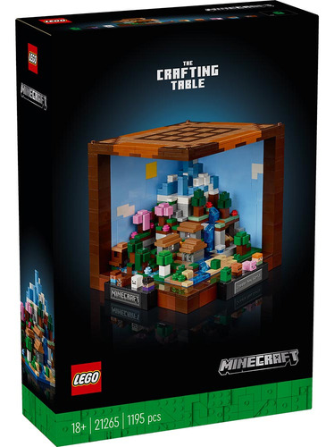 Lego Mesa De Trabajo Minecraft (21265) Cantidad de piezas 1195