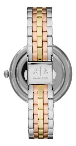 Reloj Armani Exchange Dorado Plata Mod. Ax5381