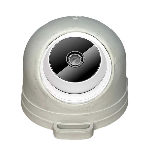 Protetor Antifurto De Camera Dome Acoplamento Profissional Cor Branco
