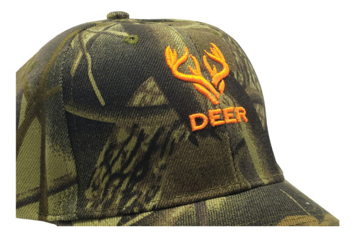 Imagen 4 de 4 de Gorra Camuflada 3d Caza Pesca Bordada Ear Outdoor