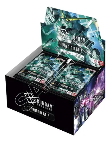 その他 GUNDAM CARD GAME Phantom Aria 4BOX Gundam Card Game Phantom Aria Gb04 Booster Box Bandai Inglês