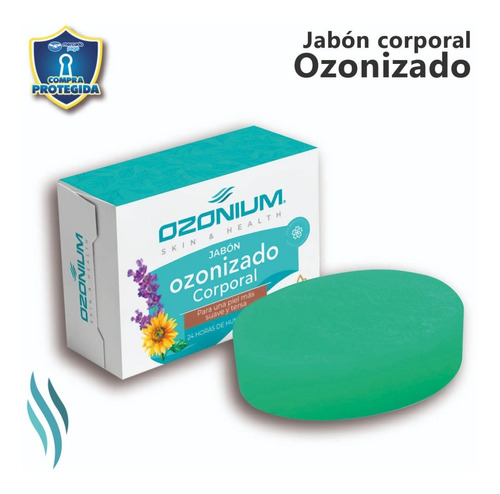 Jabón Corporal Ozonizado 100gr, Ozonium Ozon012