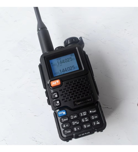 Bandas de frecuencia Quansheng UV-5R Plus/50 MHz, 600 MHz, 50 1000, color negro