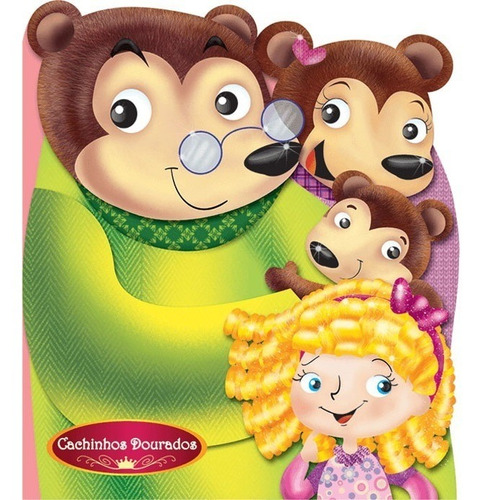 Imagem 1 de 1 de Livro Cartonado Cachinhos Dourados