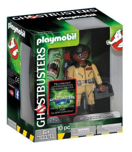 Ghostbusters Tm Figura Coleccionable W. Zeddemore 70171