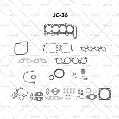 Kit Juntas Motor P/ Nissan Sentra 96/01 2.0l L4 Gasolina