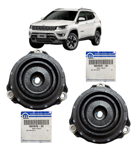 Par Coxim Amortecedor Dianteiro Jeep Compass 1.3 T270 22 23
