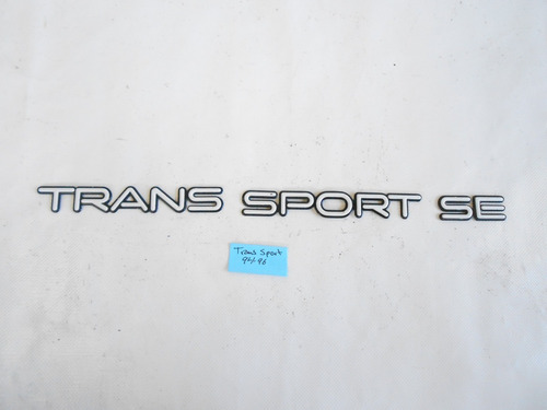 Emblema 5ta Puerta Pontiac Trans Sport 94-96 Original